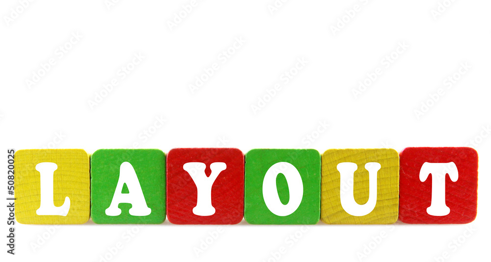 Picture of varicoloured child's blocks for games Picture of varicoloured child's blocks for games