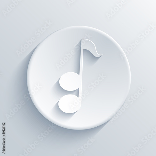 Vector light circle icon. Eps10