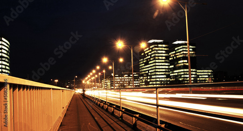 Photography Fast moving cars at night