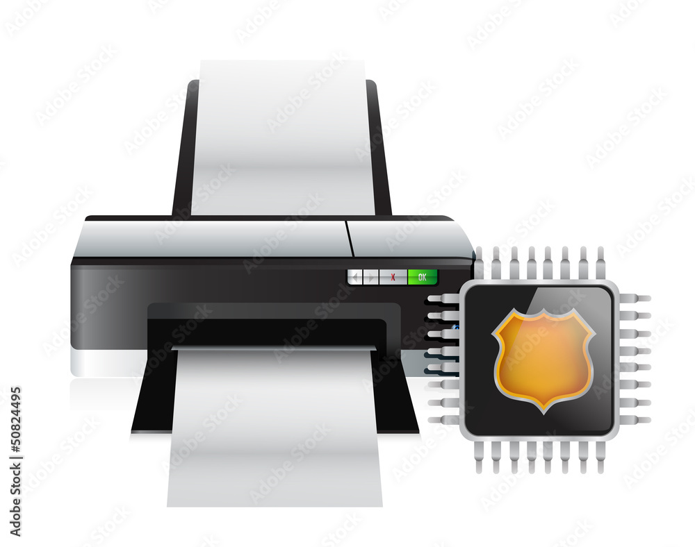 printer and storage chip printer and storage chip