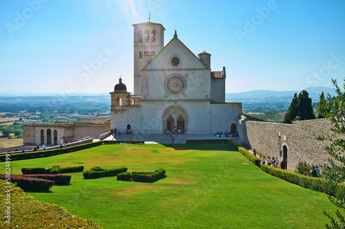 Basilica di San Francesco-Assisi color image