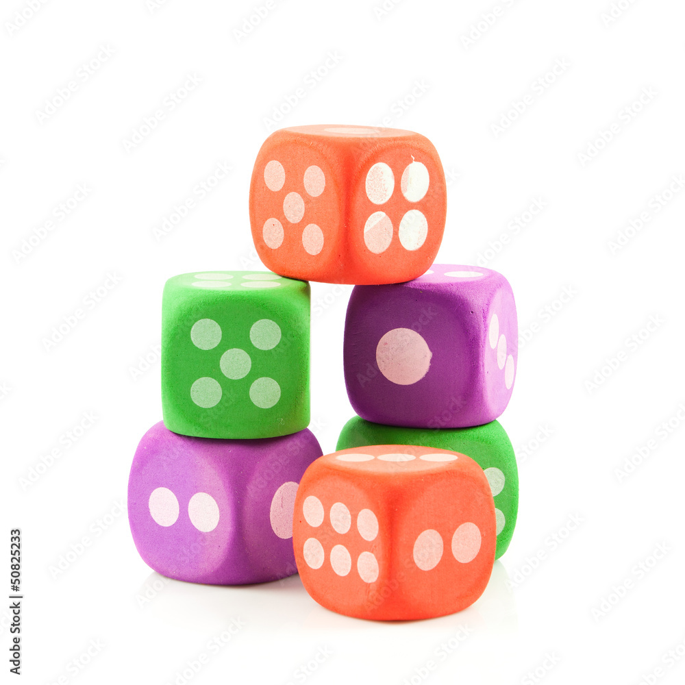Dice. Dice.