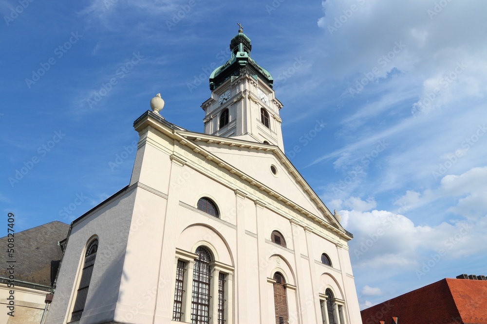 Gyor, Hungary - Roman catholic cathedral