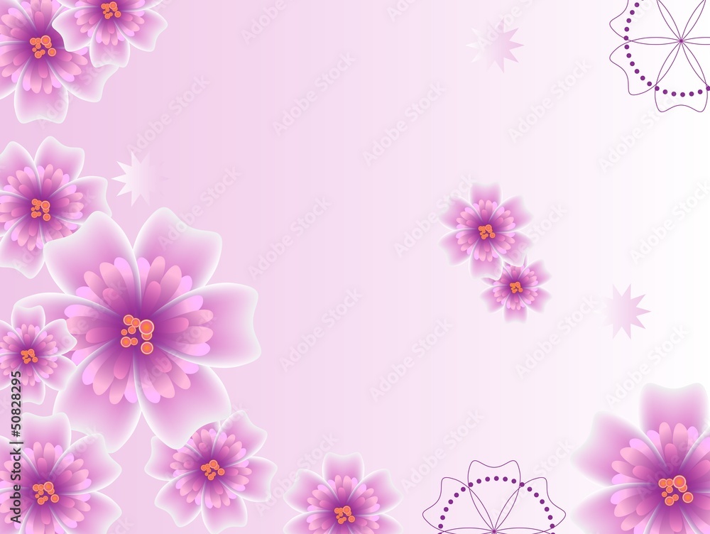 Flowers background Flowers background