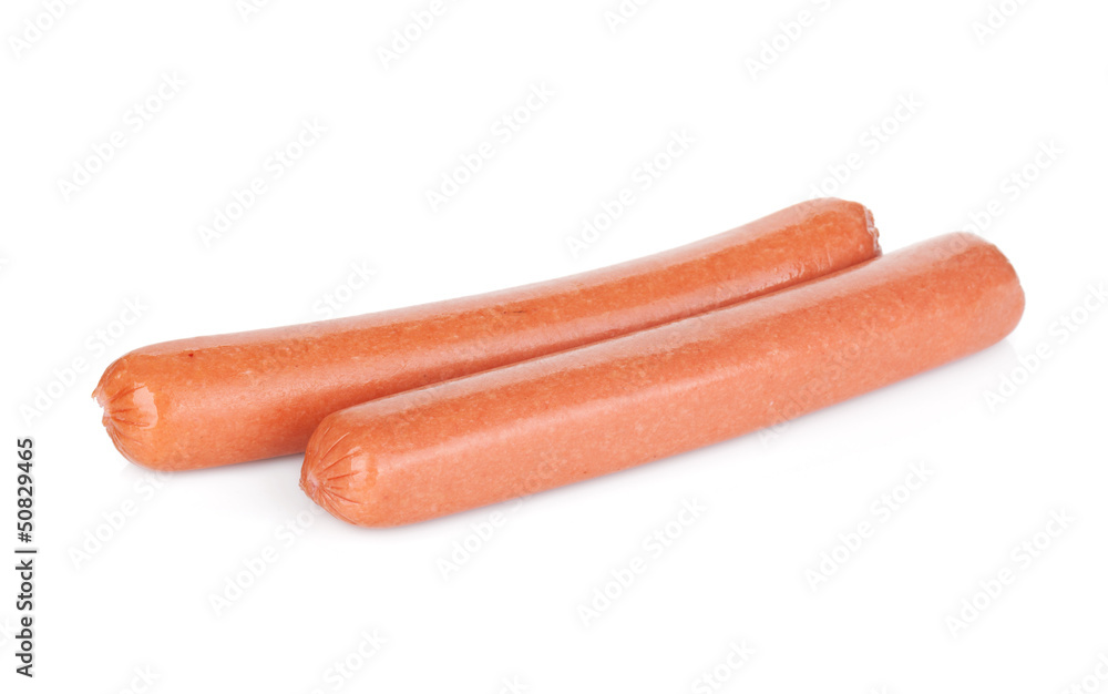 Two sausages Two sausages