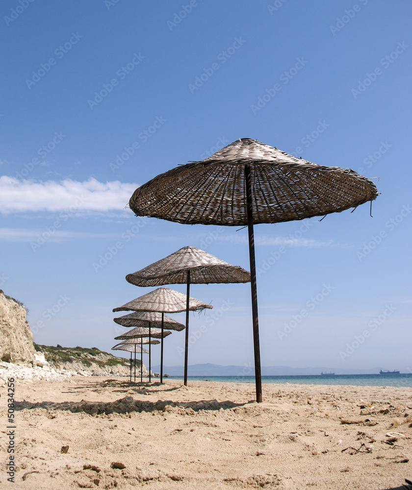 Ayazma Beach in Bozcaada (Tenedos) / Canakkale / Turkey