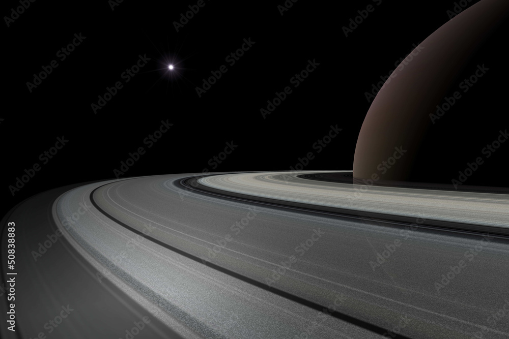 Fototapeta premium The Planet Saturn