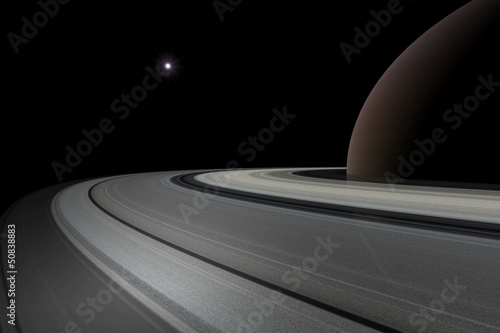 Fototapeta Naklejka Na Ścianę i Meble -  The Planet Saturn