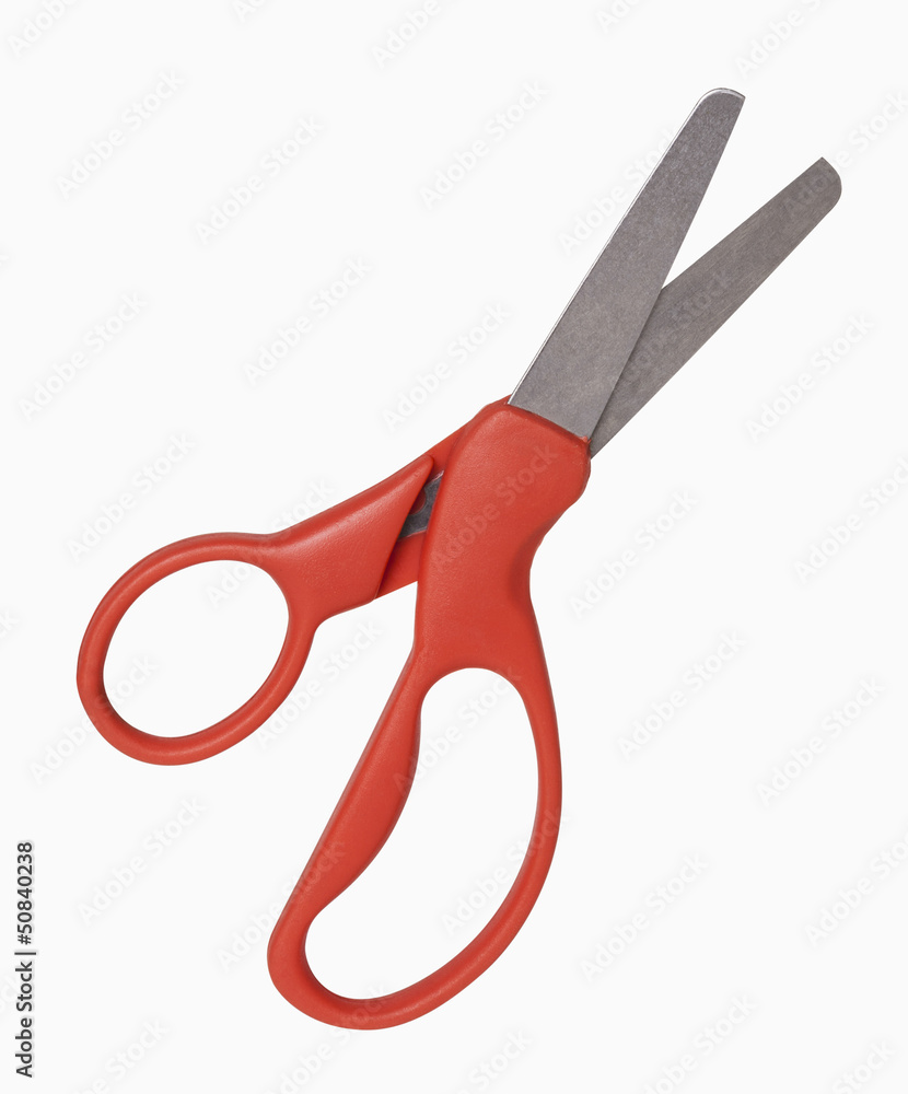 Red Children's Safety Scissors