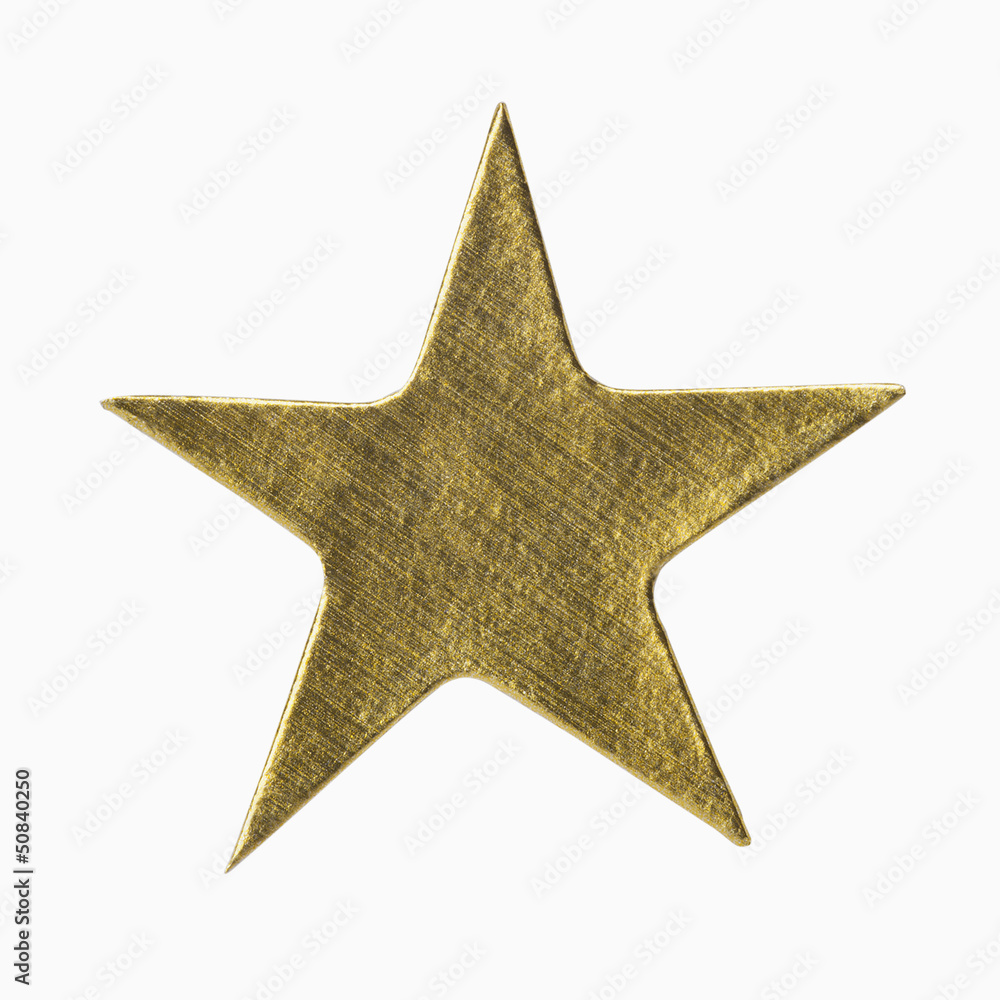 Naklejka premium Gold Star Sticker