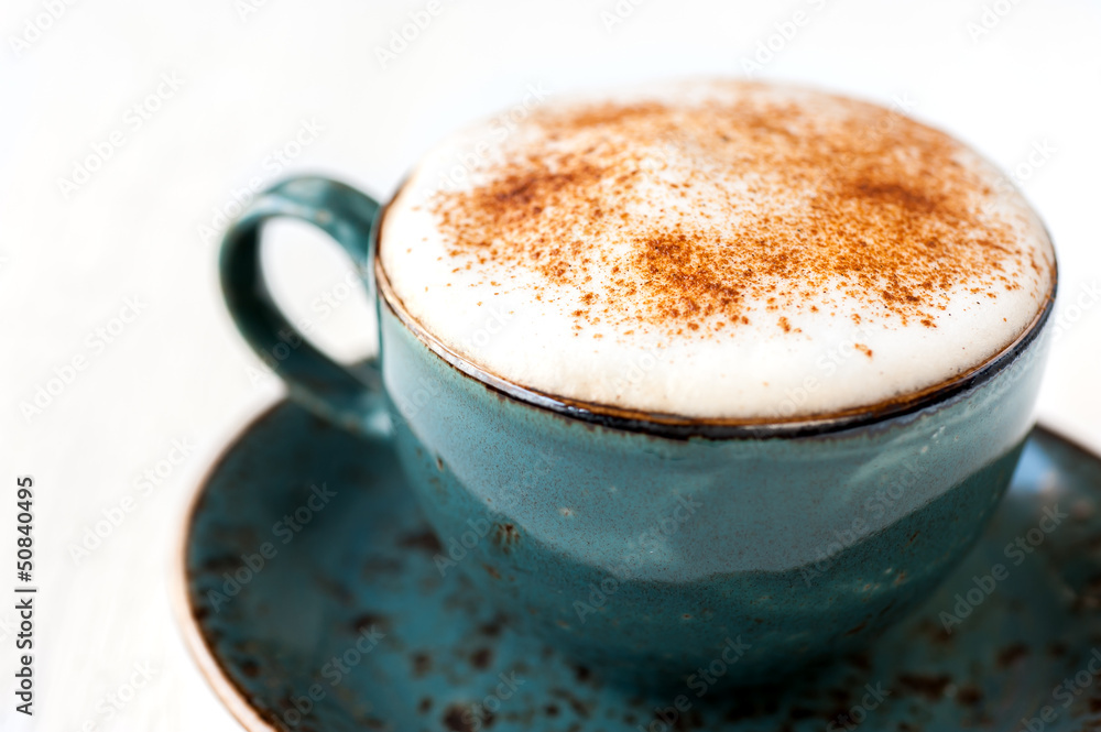 Сup of coffee latte or cappuccino Сup of coffee latte or cappuccino