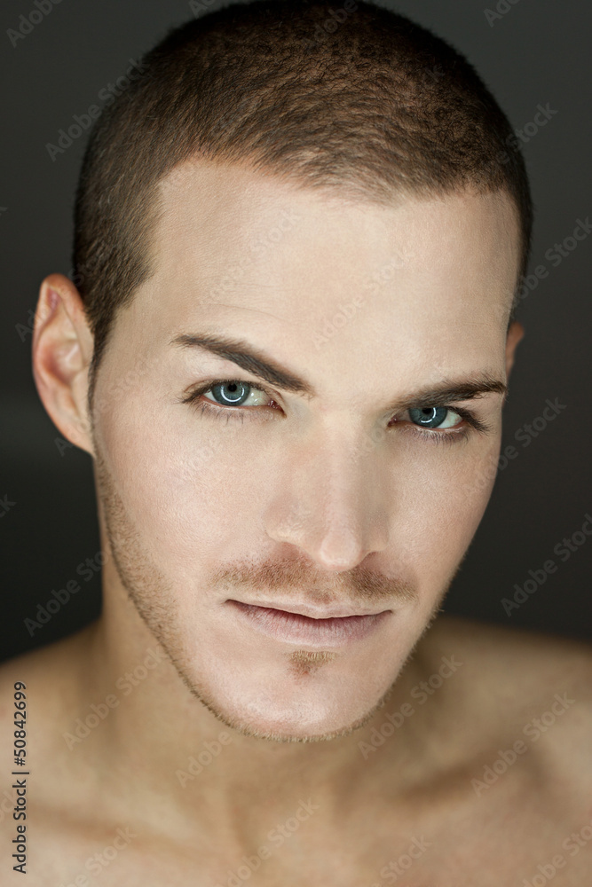 Portrait of a beautiful young man Portrait of a beautiful young man