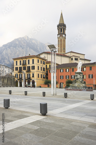 Italian village in Como Lake