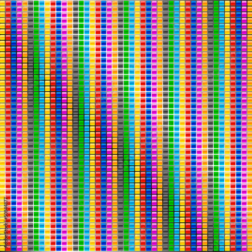 Carreaux Multicolor Fond Degrade