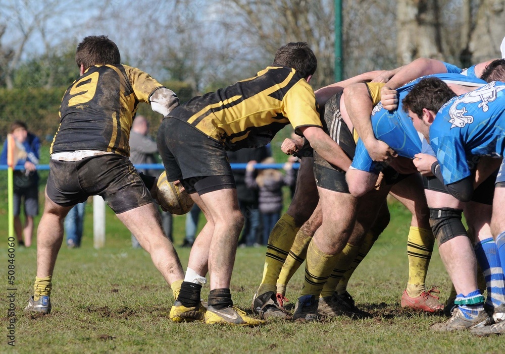 sortie de ballon au rugby