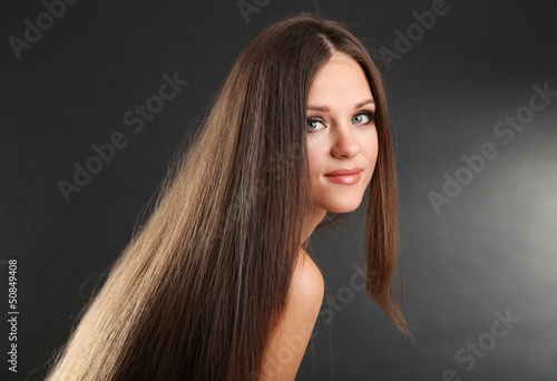 Portrait of beautiful woman...