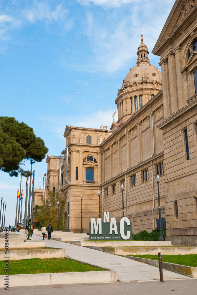 Obraz premium National Museum of Art, Barcelona