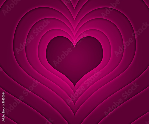 Retro Love Story Pink Background