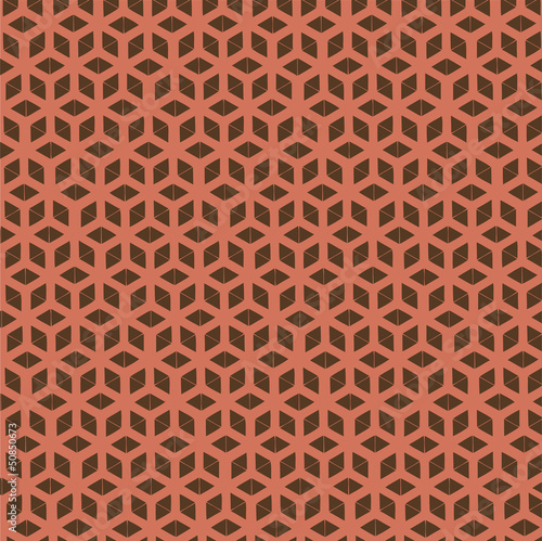 Vector ornament from seeds of a flower of life