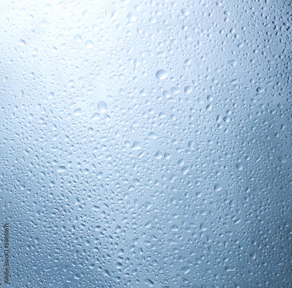 Drops of water. Drops of water.