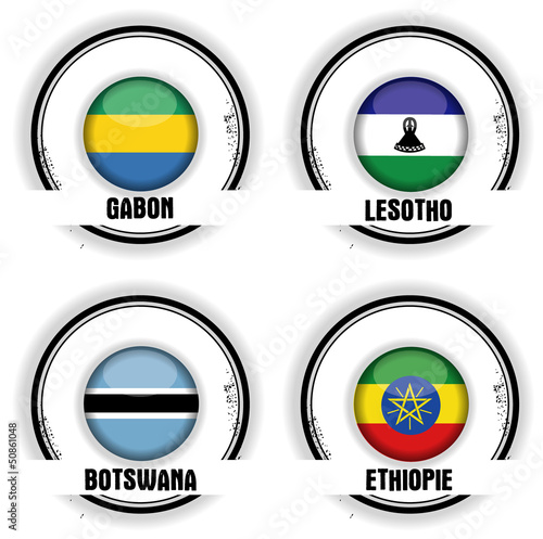 drapeaux africains
