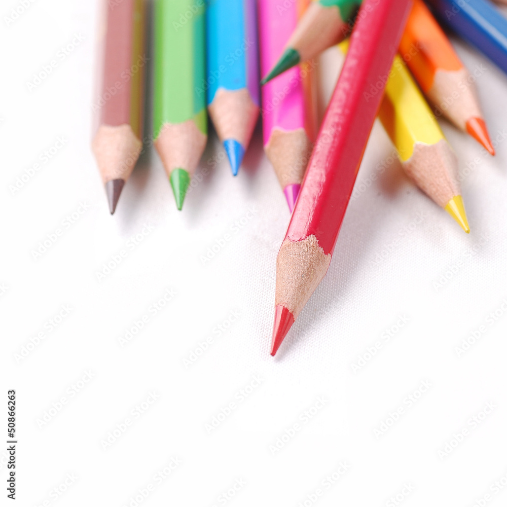 Colourful pencil