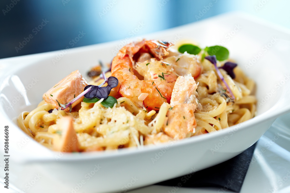 Seafood pasta Seafood pasta