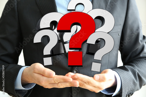businessman help question