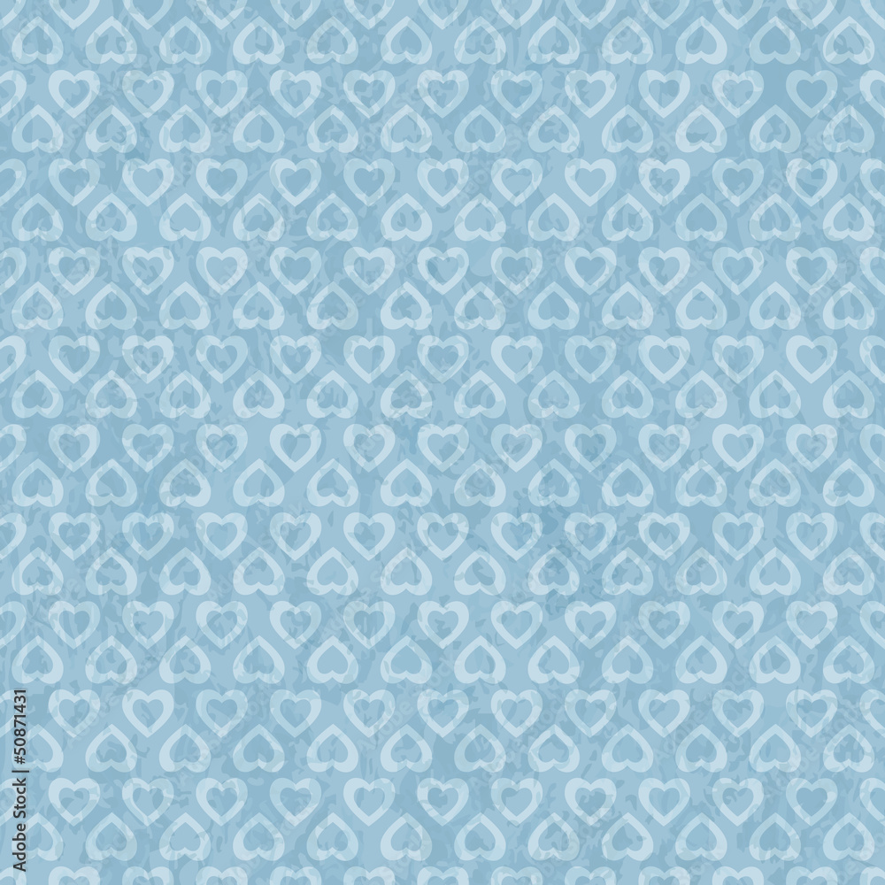 Retro Seamless Heart Polka Dot Pattern Retro Seamless Heart Polka Dot Pattern