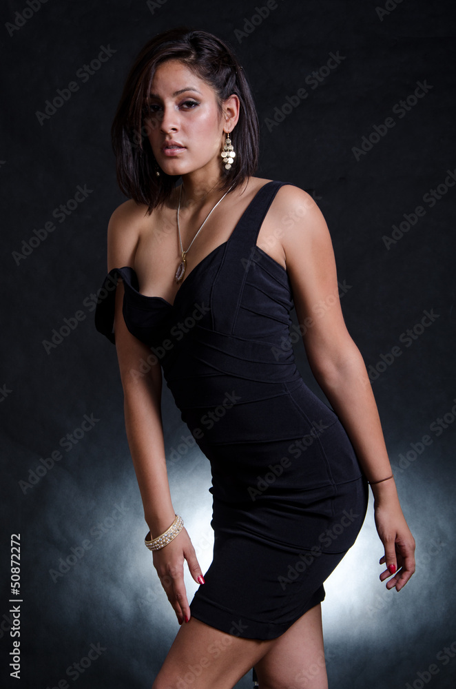 Beautiful hispanic american fashion woman in her twenties Beautiful hispanic american fashion woman in her twenties