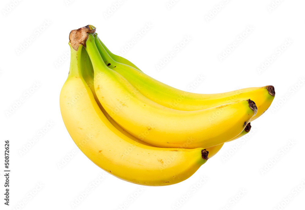 Ripe yellow banana.