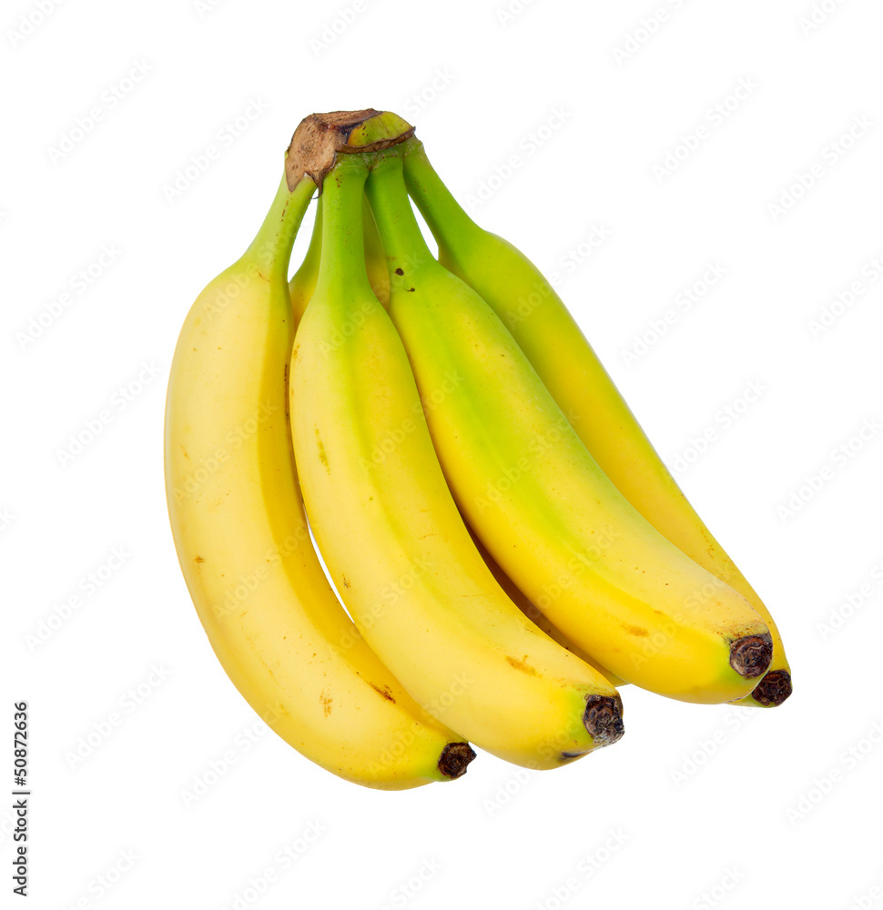 Ripe yellow banana.