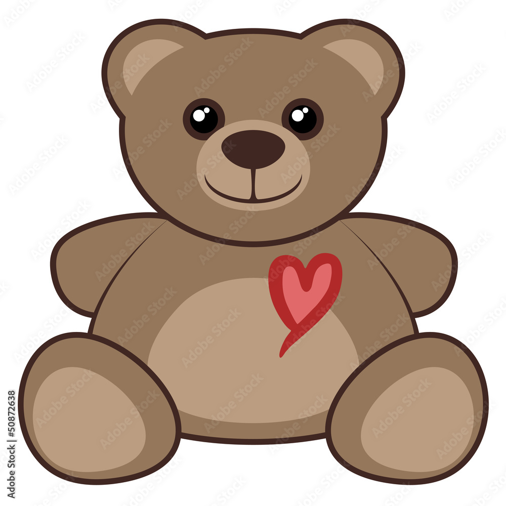 Heart and bear Heart and bear