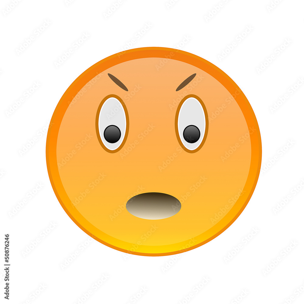 ordinary smiley icon on white background ordinary smiley icon on white background