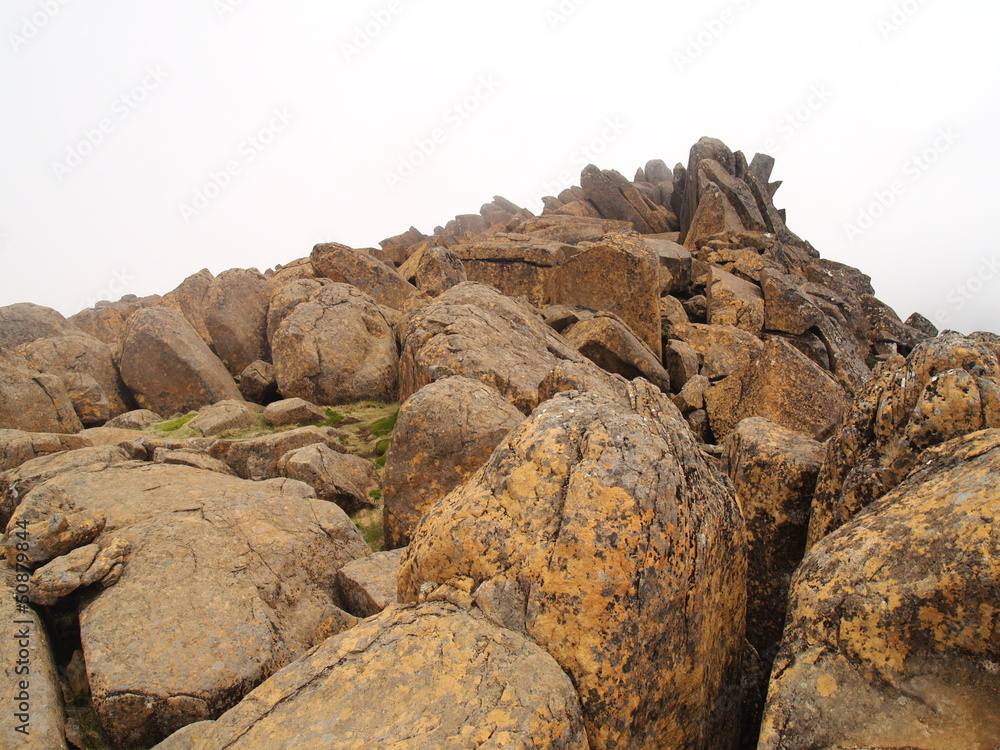 Mount Ossa in Cradle Mountain - Lake St Clair National Park Mount Ossa in Cradle Mountain - Lake St Clair National Park