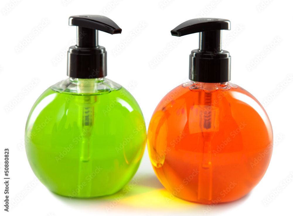 bright color cosmetic small bottles with the dispenser bright color cosmetic small bottles with the dispenser