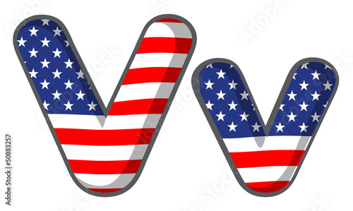 United states letter of the alphabet