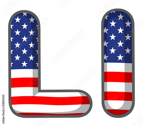 United states letter of the alphabet