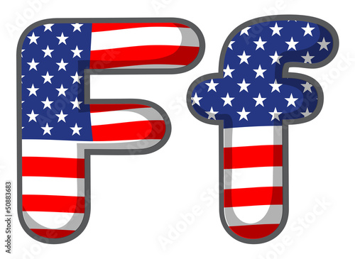 United states letter of the alphabet