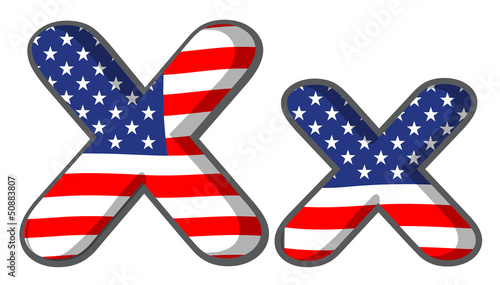 United states letter of the alphabet