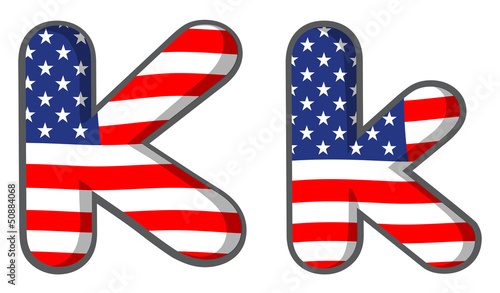United states letter of the alphabet