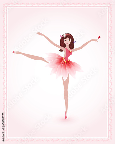 Pretty dancer for your design