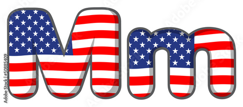 United states letter of the alphabet