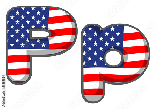 United states letter of the alphabet
