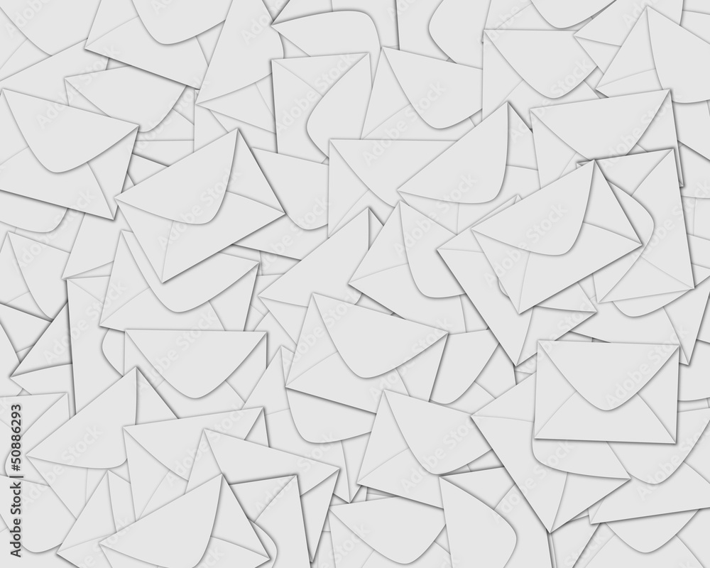 Background of envelopes