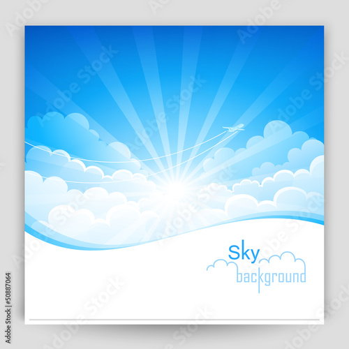 Sky background