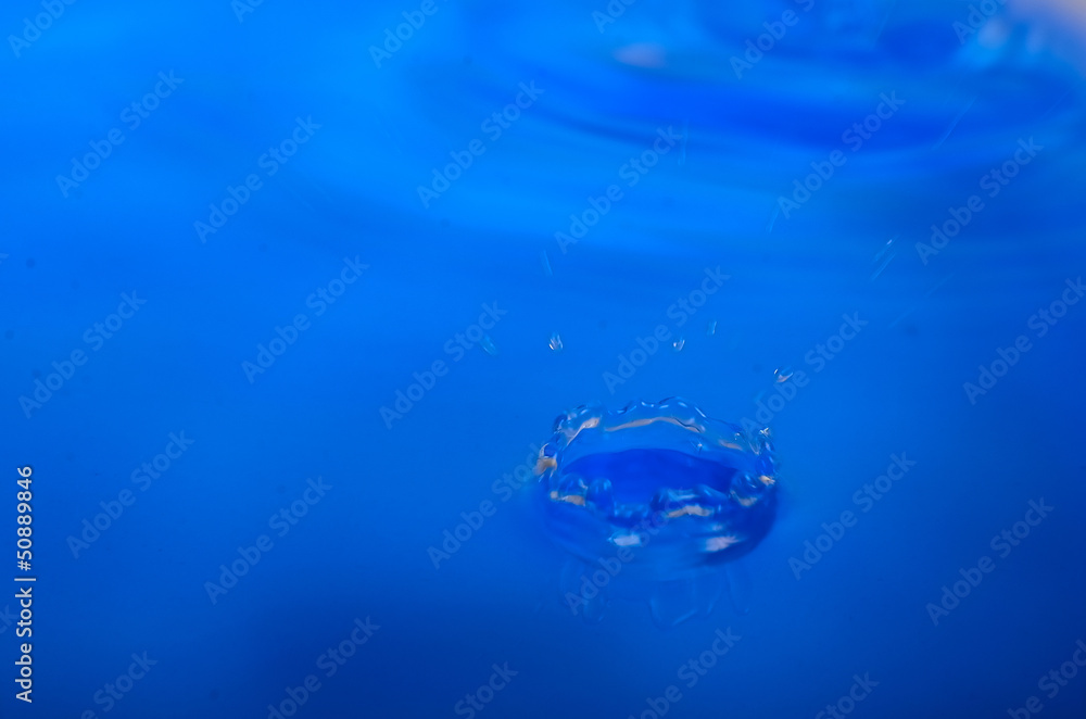 Wasser Hintergrund blau