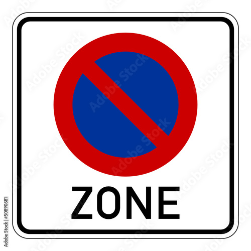 Beginn, eingeschränktes Haltverbot für eine Zone - StVO