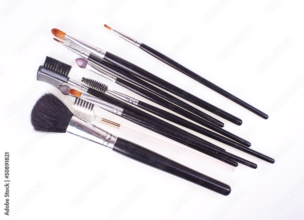 Fototapeta premium professional cosmetic brushes