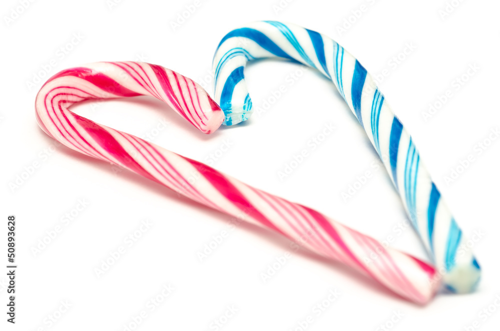 Candy Cane Love Concept